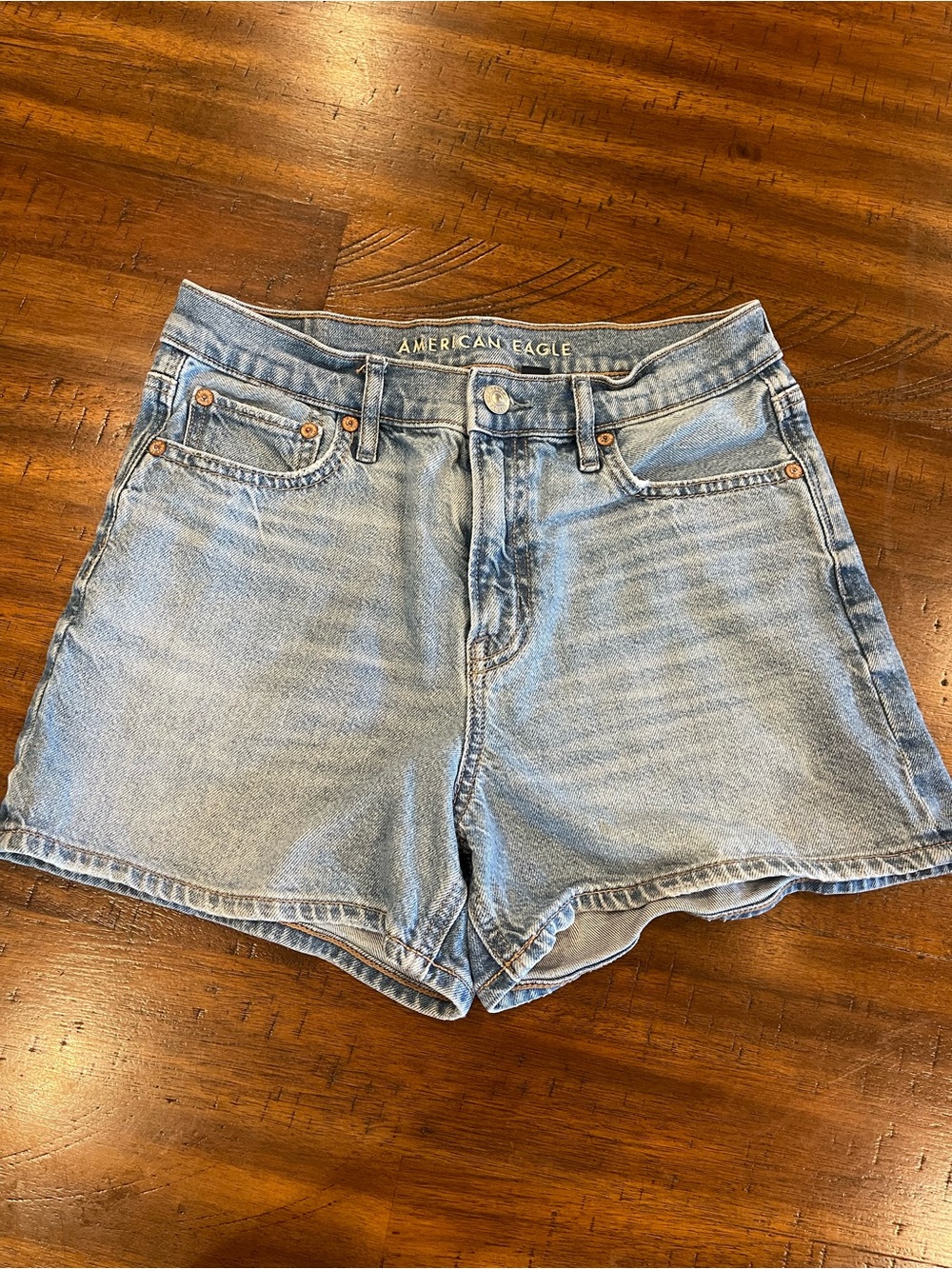 American Eagle Outfitters Light Blue Denim Shorts